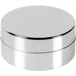 Glamorous Disc Lip Balm Silver Closed